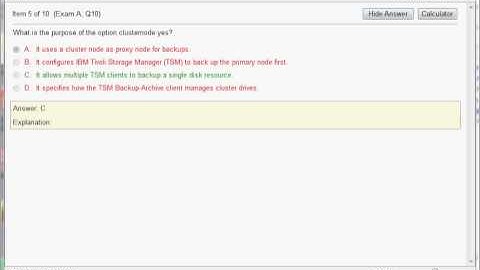 C2010-511 IBM Tivoli Storage Manager V7.1 Implementation( C2010-511)