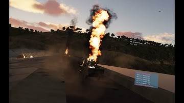 Killing AAA with some GAU-8 30mm BRRRTT!! (DCS World A-10C II Flight training)