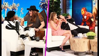 Ellen Best Scares Celebrities Guests Moments On The Ellen Show