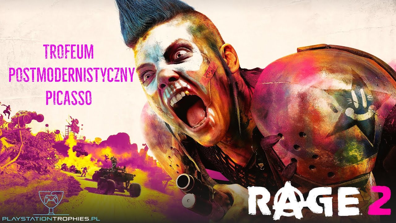 Rage 2 -Trofeum  Postmodernistyczny Picasso - Postmodern Picasso Trophy