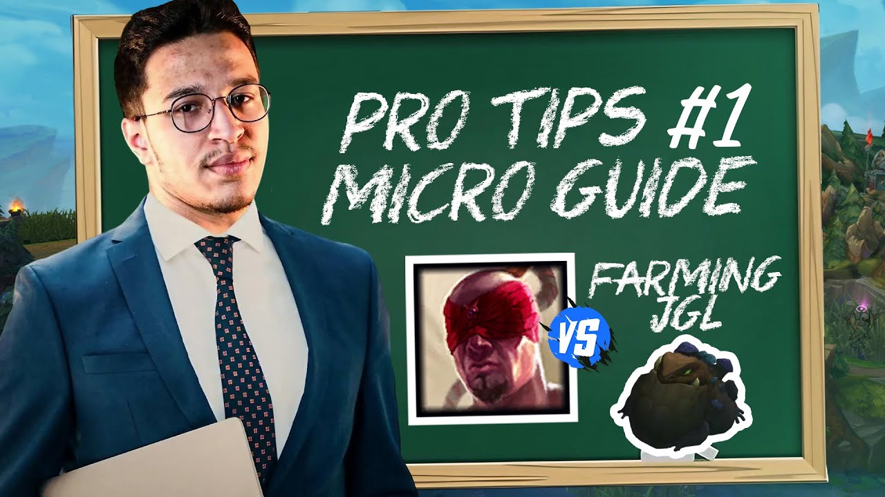 Micro guide lee sin vs farming jungle tips pour vous aider a gagner