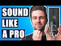 Make Any Mic Sound Expensive In OBS | Mic Settings & Filters (2022)