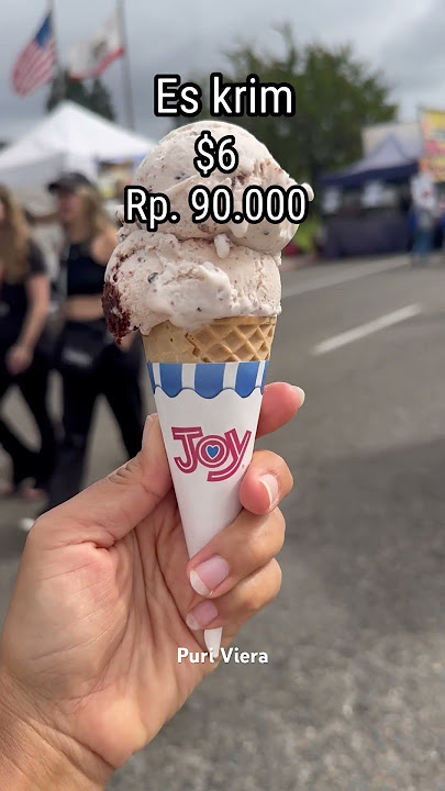 Harga jajanan di Amerika