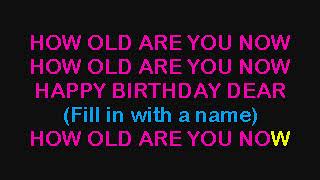 TRADITIONAL -  HAPPY BIRTHDAY (KARAOKE VERSION & LYRICS & INSTRUMENTAL)