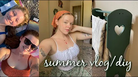 summer days vlog | DIY | pet update