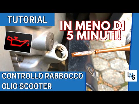 Controllo e Rabbocco Olio Scooter