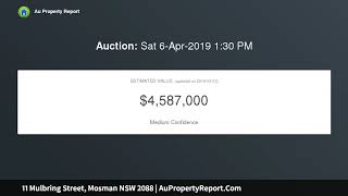 11 Mulbring Street, Mosman NSW 2088 | AuPropertyReport.Com