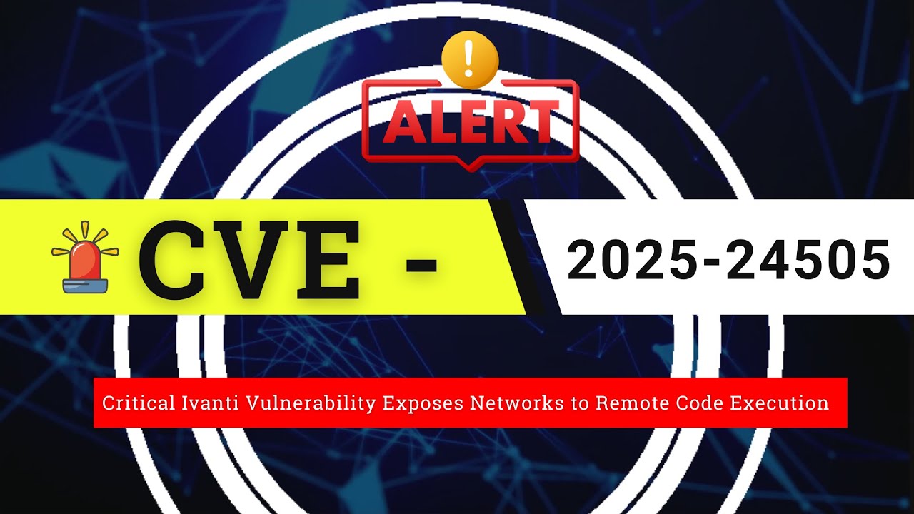 CVE-2025-24505: Critical Security Alert! - YouTube
