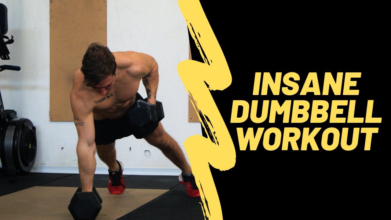 INSANE DUMBBELL WORKOUT CROSSFIT YouTube