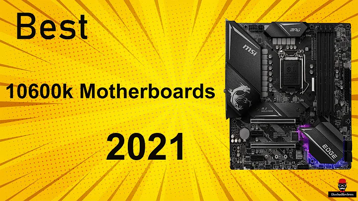 2023年のベストi5 10600kマザーボード5選