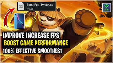 How To Boost FPS Game Performance In Mobile Legends [ Patch Kung Fu ] 100% Effective