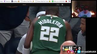 Bobby Portis Ejactulated For Hitting Andrew Nembhard In The Head Bucks Vs Pacers Game 4 Reaction