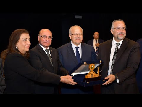 حفل تأبين الدكتور أحمد فتحي سرور بجامعة القاهرة