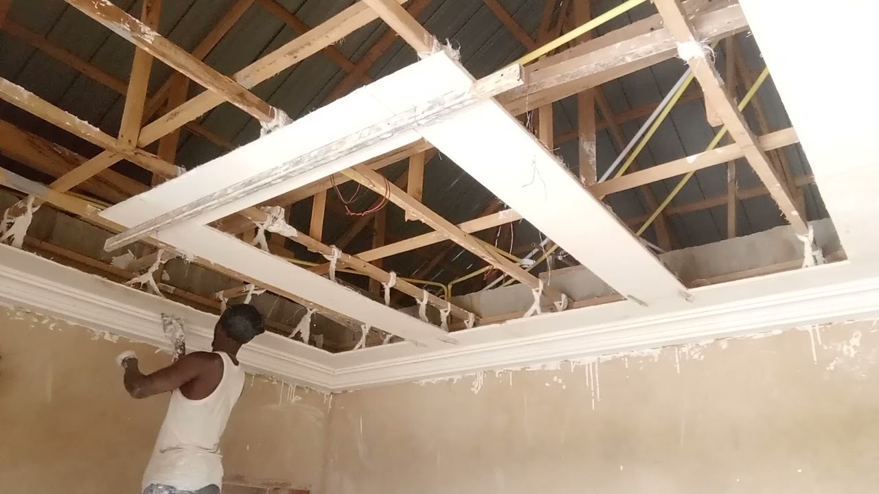 P.O.P HALL CEILING DESIGN PROCESS 2