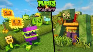 The new PVZ mod for Minecraft is beautiful!! 😍 screenshot 2