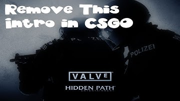 How to Remove Intro Video In CSGO 2019 - TrickyTorials Youtube