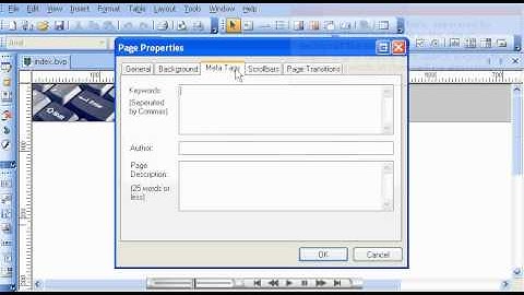 How to Set Page Properties in the BlueVoda website builder