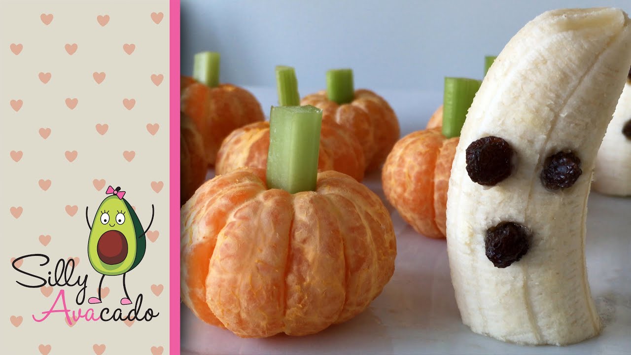 easy healthy halloween treats a kid can make pumpkins ghosts no bake youtube - Halloween Kid Foods To Make easy healthy halloween treats a kid can make pumpkins ghosts no bake youtube - Halloween Kid Foods To Make