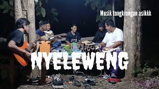 NYELEWENG - MANSYUR.S //  cover Dangdut akustik || musik tongkrongan asiiik