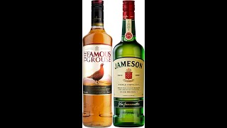 видео: Сравнение Whisky The Famous Grouse с Whiskey Jameson. картинка: Сравнение Whisky The Famous Grouse с Whiskey Jameson.