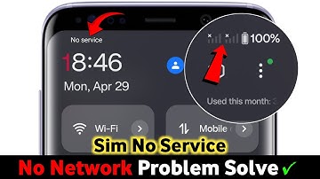 Sim card not showing | Sim no service problem | Airtel network blank problem 2024