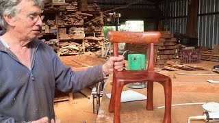 How to make a little Kids Chair - Part 1 This video gives detailed instruction on how the Mountain Top Timbers Kid