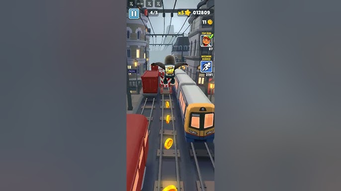 Subway Surfers 1.101 Zurich a versão super leve e sem delay - Dluz Games