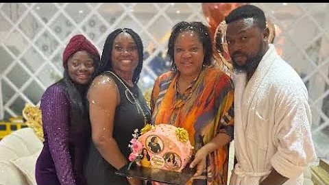 Adeyinka Alaseyori Surprised Mummy Ire on her birthday