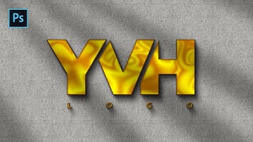 Create Eye-Catching Golden Typography Logo with Photoshop!