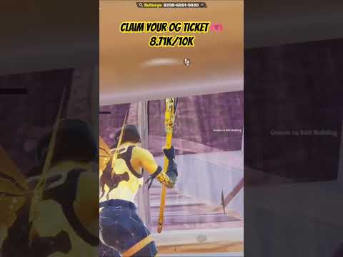 Claim that OG Ticket! 🎟️ #fortnite #shorts #fyp #shortsfeed #season2 #gaming #viral