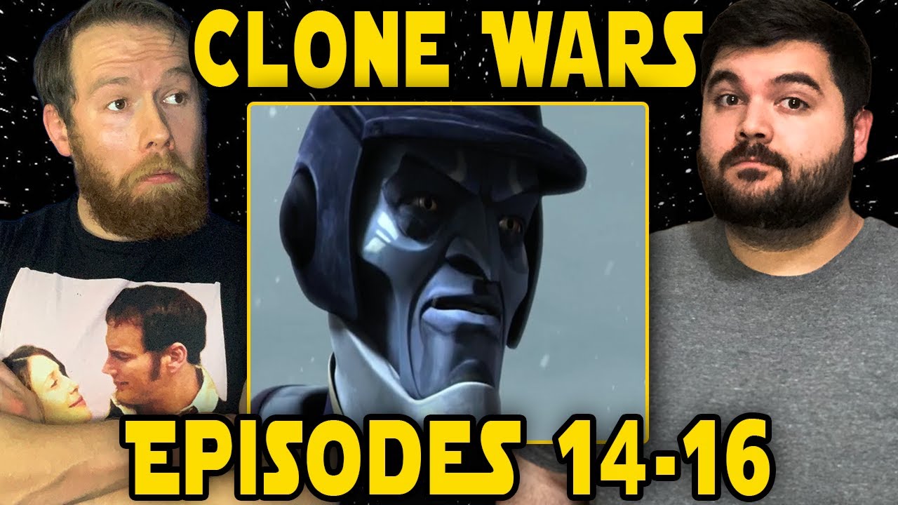 First Time Watching Star Wars: The Clone Wars - Season 1 Ep 14-16 | REACTION