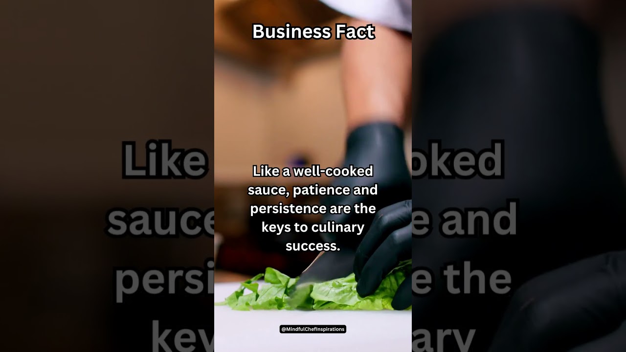 17 Culinary Creativity, Skill & Success 