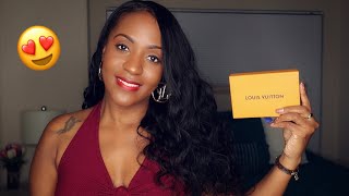 😍 LOUIS VUITTON UNBOXING, TRY ON & REVIEW ~ LOUISE HOOP EARRINGS 