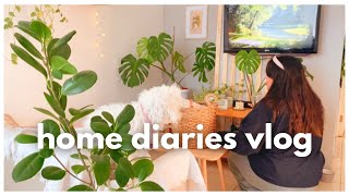 vlog diario en mi acogedora casa🏡 funda nueva para la cama🌷rutina diaria simple|cocinar🥯carrot cake🥕