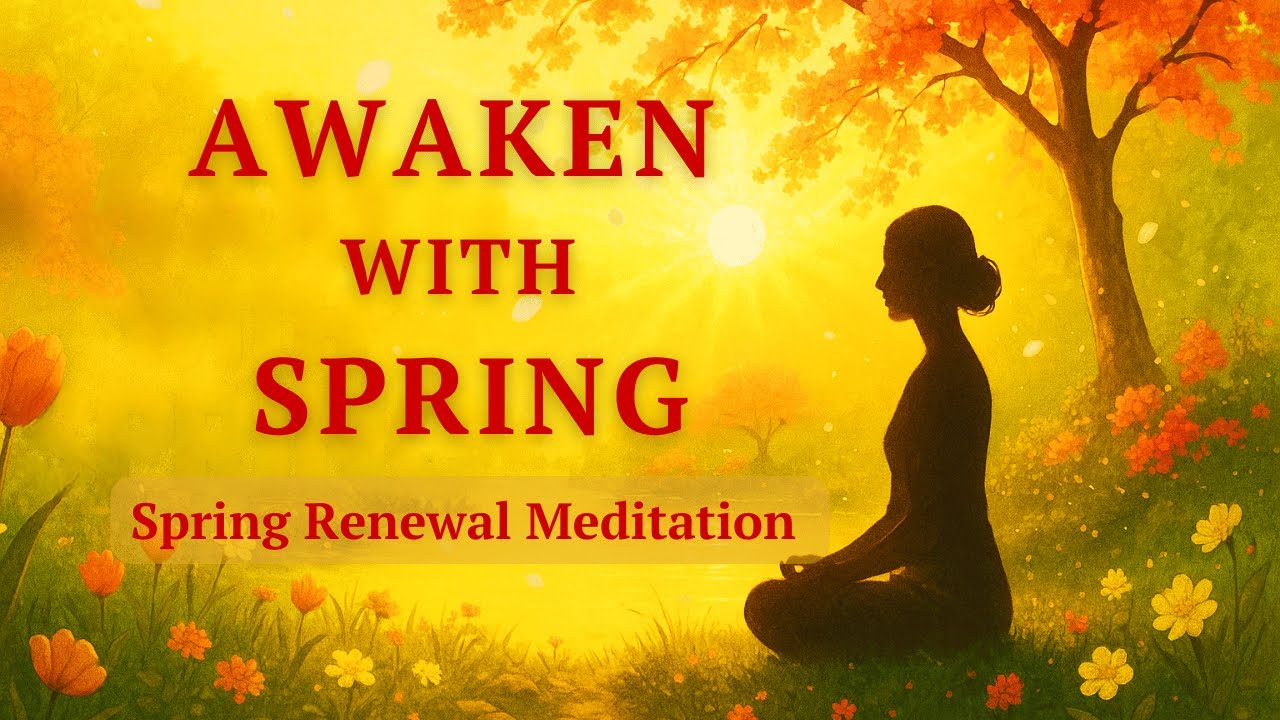 Spring Renewal Meditation . Awaken Your Energy & Embrace New Beginnings