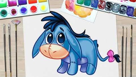 HOW TO DRAW A DONKEY / DRAWING TUTORIAL / STEP-BY-STEP