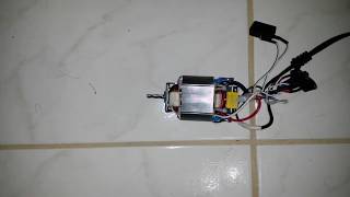 093 Testing a 120V Universal Motor with 12V DC