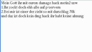 Metin2 Damage Hack
