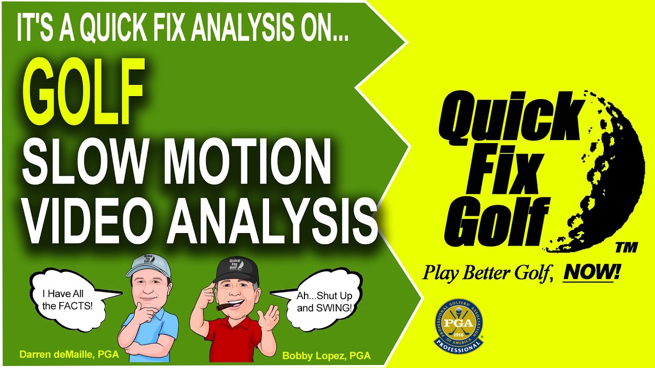 Slow Motion Golf Swing Analysis - Golf Swing Analysis Online