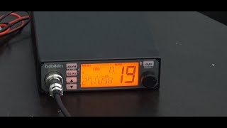 CB500 Radioddity Micro CB Radio, 11 meters, Review And Demo