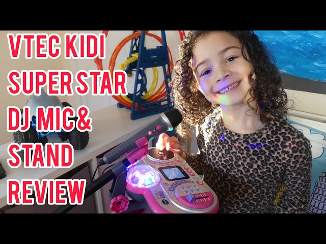 Vtech Kidi Super Star DJ Microphone and Stand