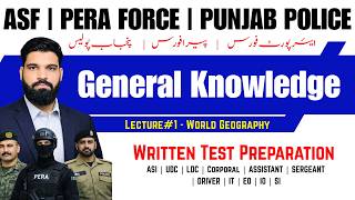 PERA Force (IO/EO/Sergeant) Written Test Preparation | ASF/MOD/PMA/FIA/FBR General Knowledge Lec#1 Content