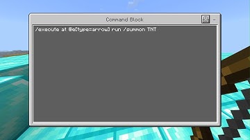 make a tnt bow in minecraft using command blocks