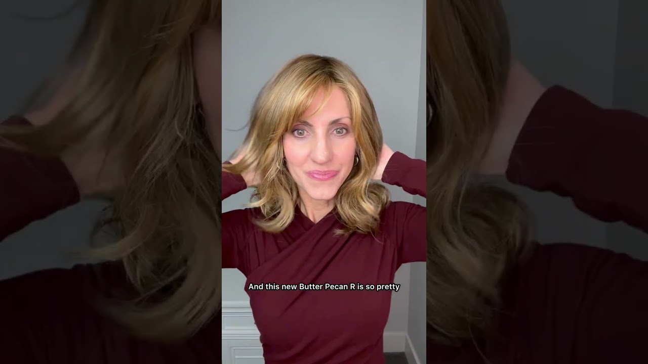 Belle Tress SIMONE Butter Pecan R Wig Review! #short #shorts