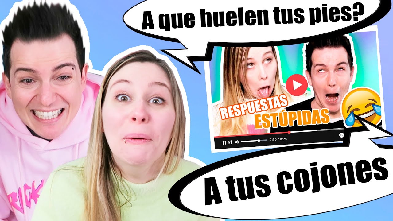 REACCIONANDO A PREGUNTAS TONTAS, RESPUESTAS ESTUPIDAS 😱