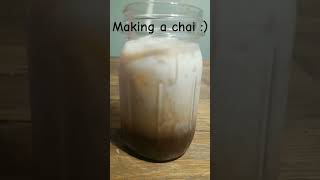 Making Chai Tea! #chai #chaitea #tea #milk #makingtea #asmr #yummy #sundaymorning