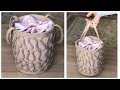 KEÇE VE HASIR İPTEN ÇOK KOLAY ÇANTA YAPIMI // MAKING BAG WITH FELT AND WICKER ROPE