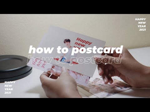 วีดีโอ: วิธีทำโปสการ์ด