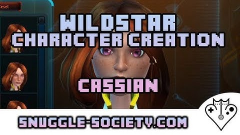 Wildstar Cassian Character Creation