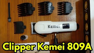 Unboxing Clipper Kemei 809A - Unboxing Mesin Cukur Murah || Barbershop Clipper